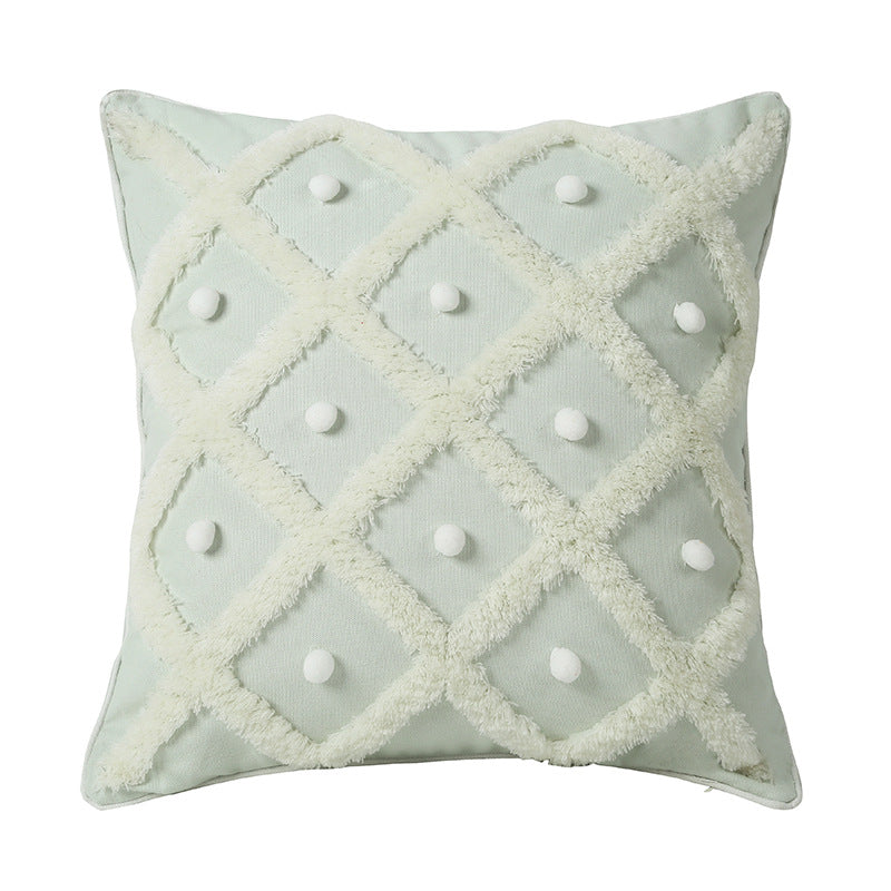 Moroccan Tufted Cushion Cover
