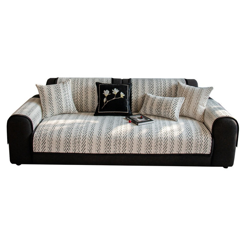 New Winter Cushion Non-slip Leather Sofa Cover Cover Cloth