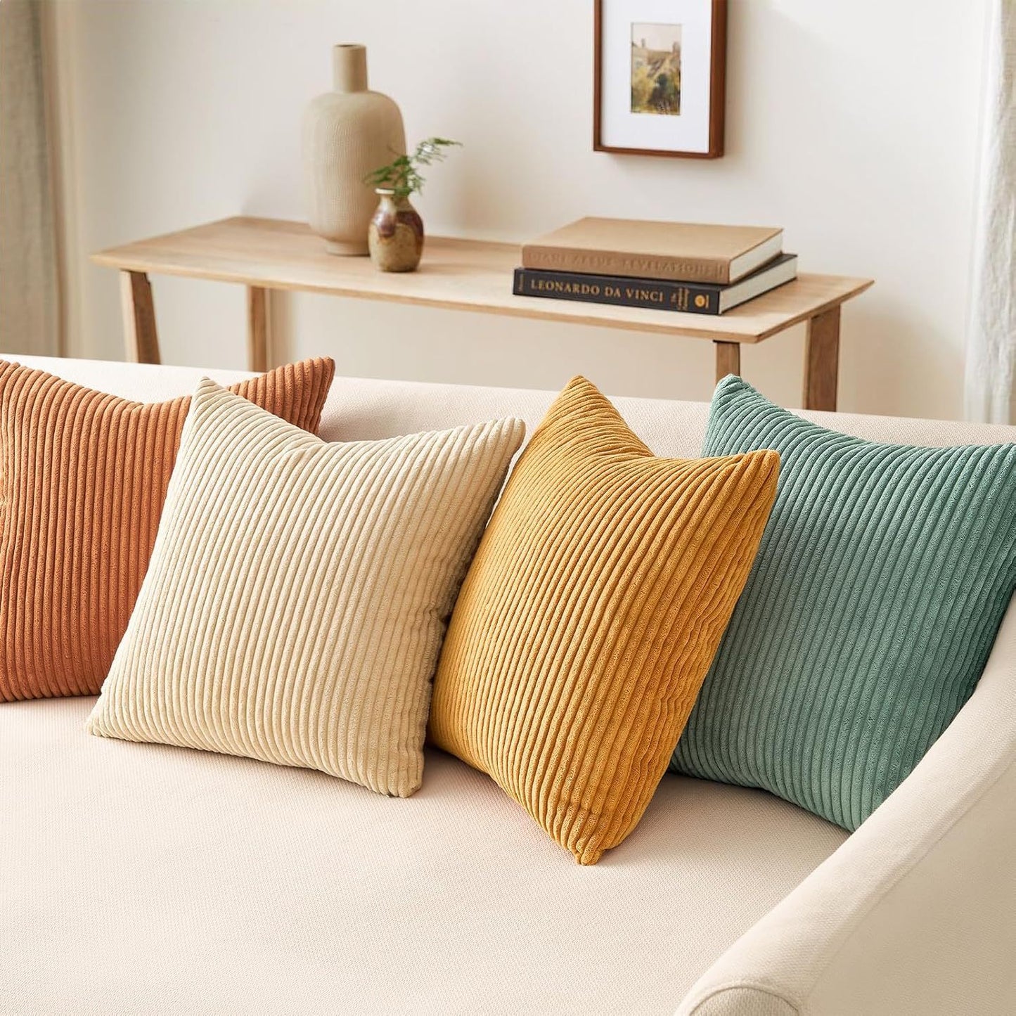 Soft &amp; Comfortable Double-Sided Pillow Covers (4-Pack)