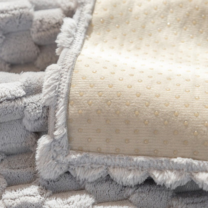 Sofa Winter Plush Thickened Non-Slip Sofa Cover