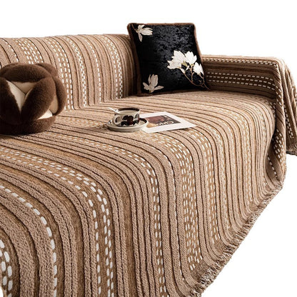 Retro Style Full Cover Sofa Cover – Universal & Dustproof