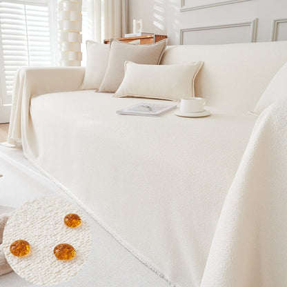 Teddy Velvet Waterproof Sofa Cover