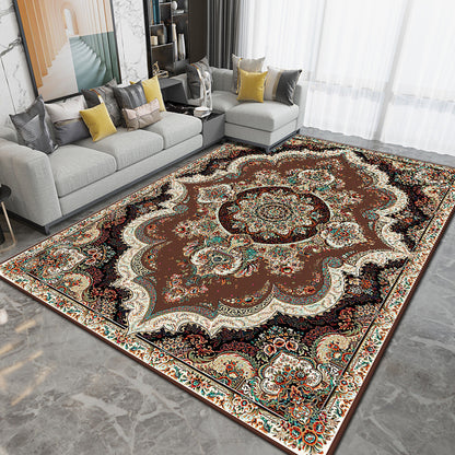 European Retro Print Rug