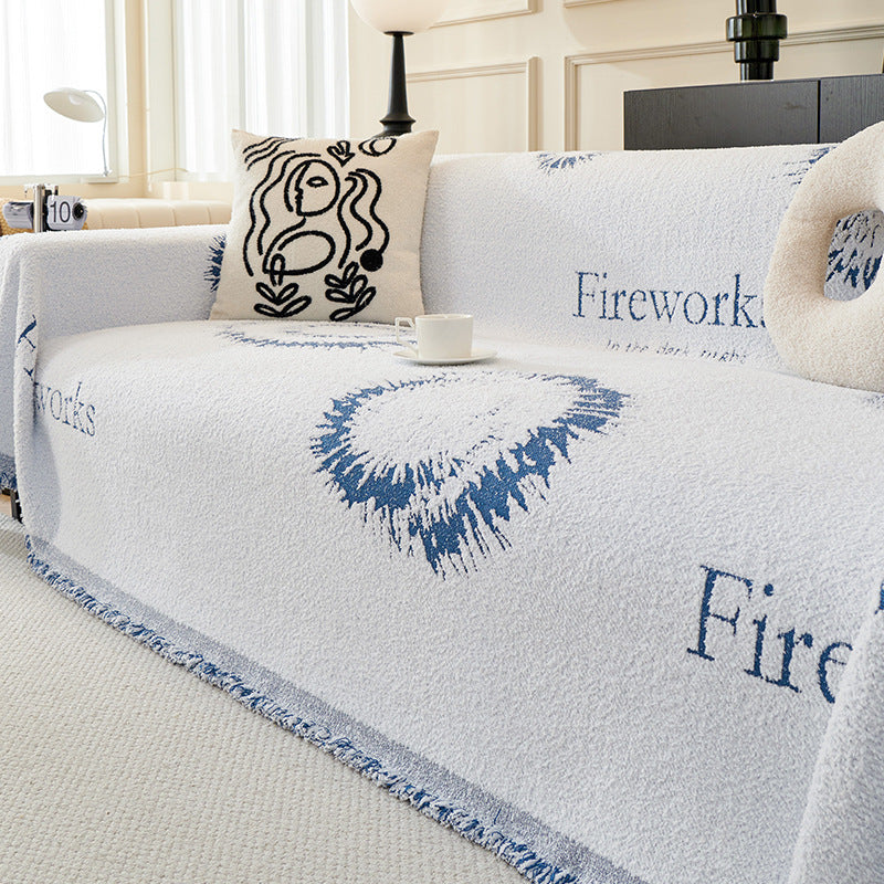 Universal One-Piece Sofa Cover – Full Coverage Non-Slip