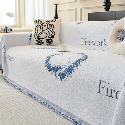 Universal One-Piece Sofa Cover – Full Coverage Non-Slip