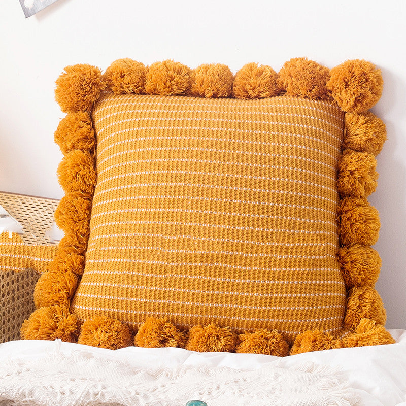 Knitted Throw Pillow Cushion