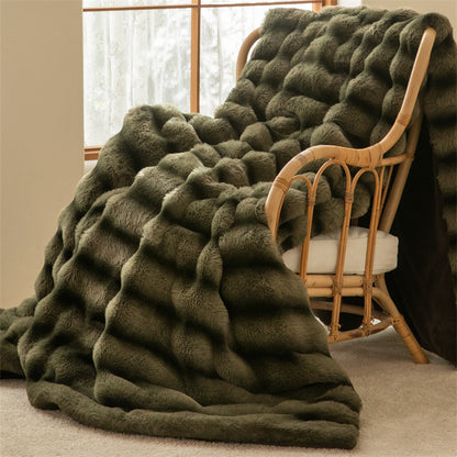 Household Thickened Warm Leisure Sofa Cover Blanket
