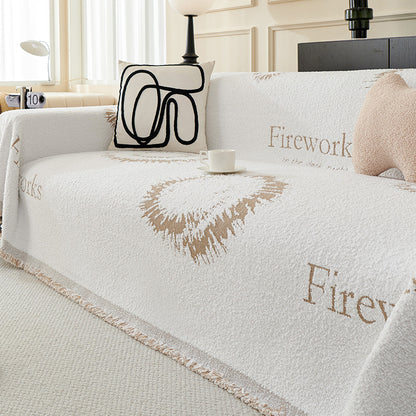 Universal One-Piece Sofa Cover – Full Coverage Non-Slip