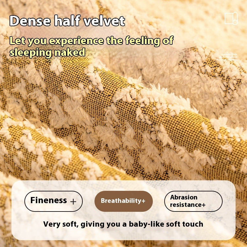 Four Seasons Universal Sofa Cover Cloth No Need To Measure Winter Cover Cushion Blanket