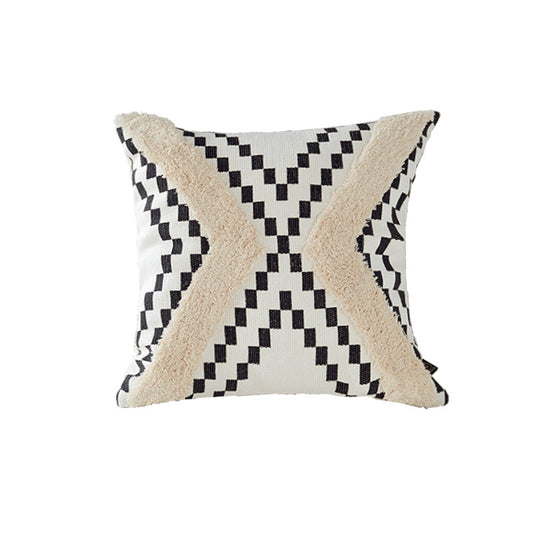 Luxury Tufted Moroccan Pillow Cover