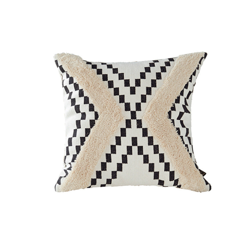 Luxury Tufted Moroccan Pillow Cover