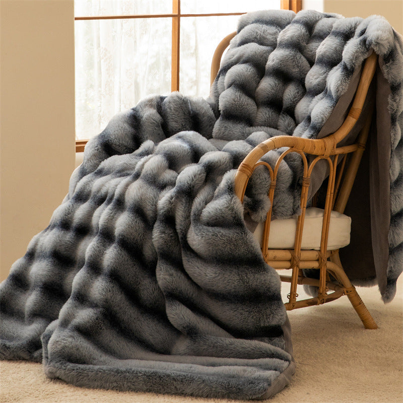 Household Thickened Warm Leisure Sofa Cover Blanket
