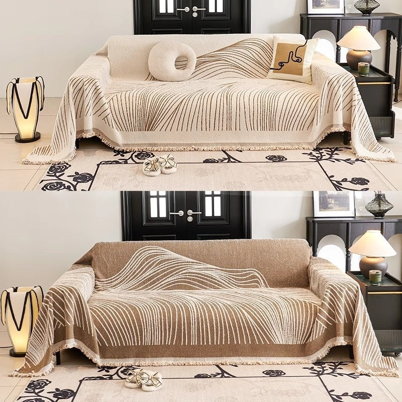 Sofa Cover Cloth Autumn And Winter Sofa Cushion Anti-cat's Paw