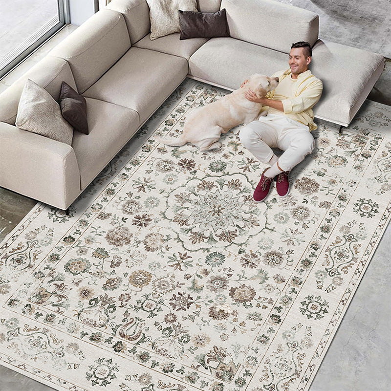 Persian Retro Cashmere-Feel Rug