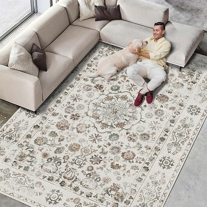 Persian Retro Cashmere-Feel Rug