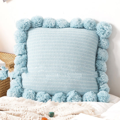 Knitted Throw Pillow Cushion