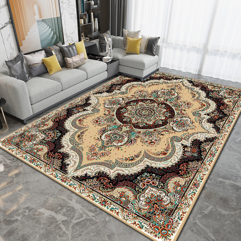 European Retro Print Rug
