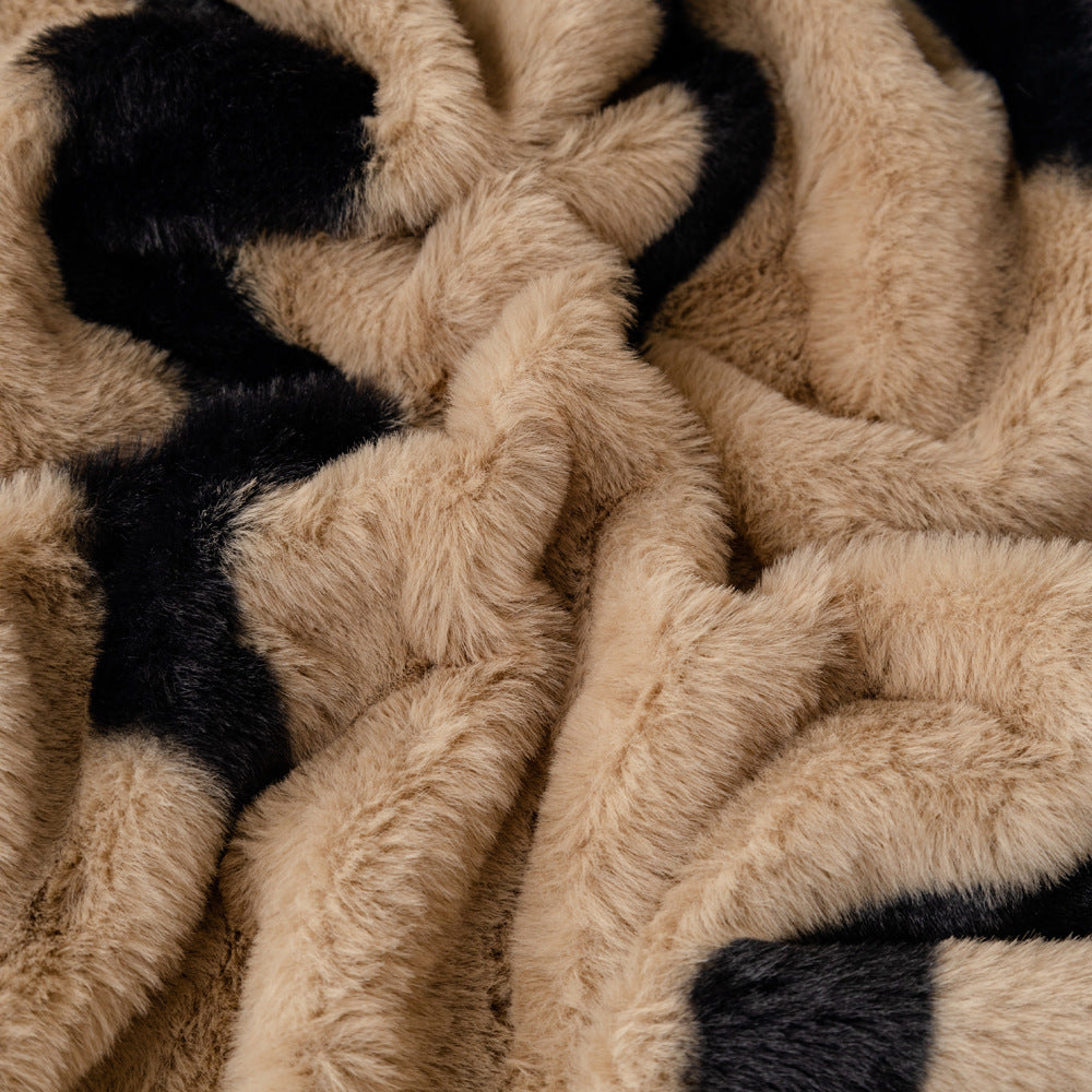 Zebra Pattern Non-Slip Sofa Cover