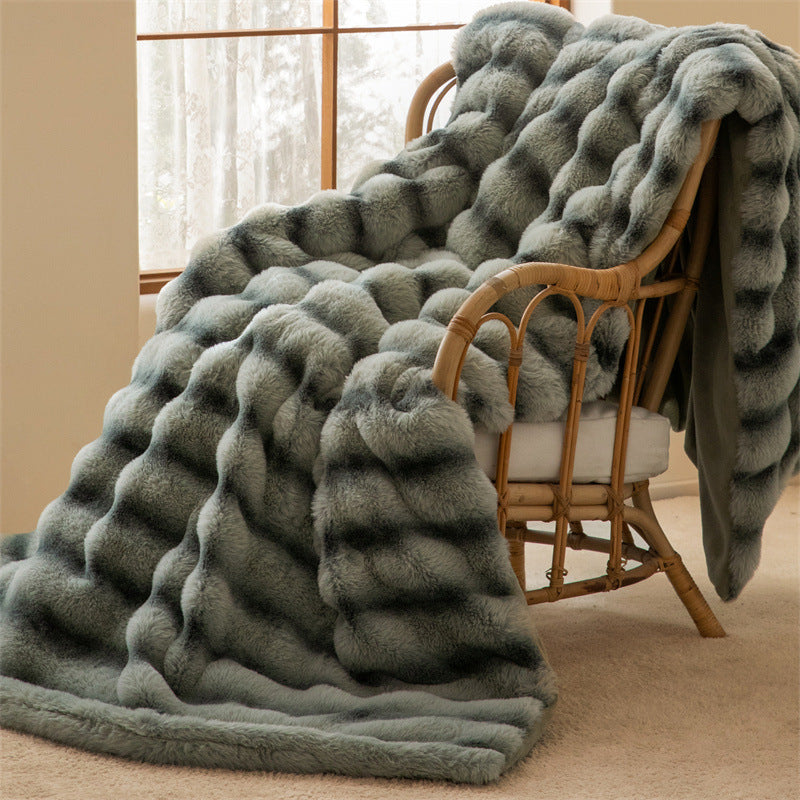 Household Thickened Warm Leisure Sofa Cover Blanket