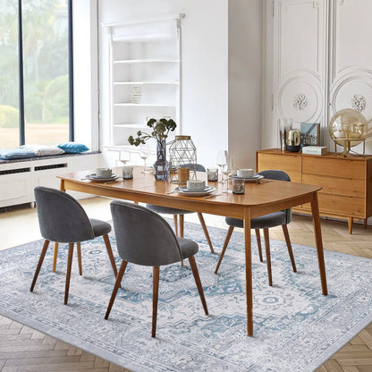 Large Vintage Washable Area Rug