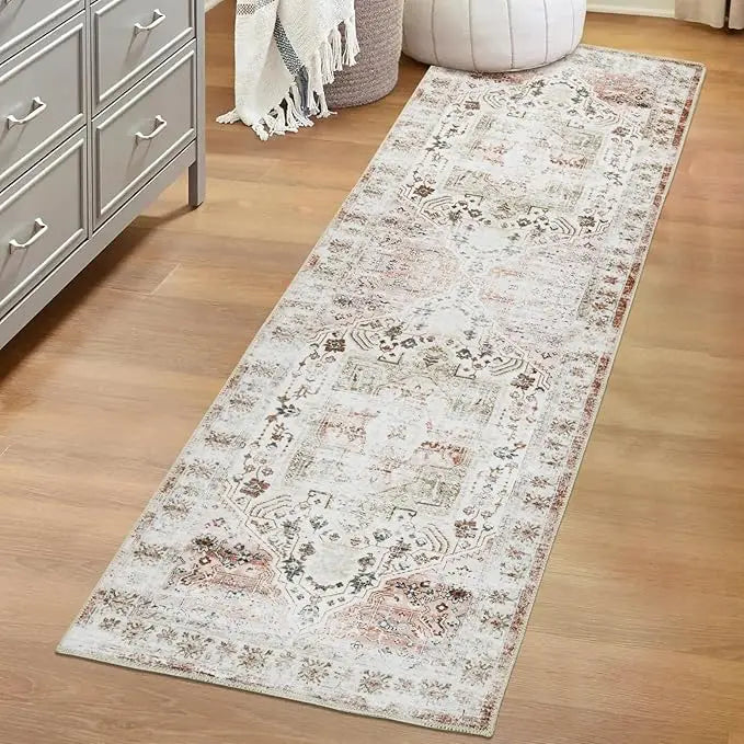Vintage Washable Entryway Rug