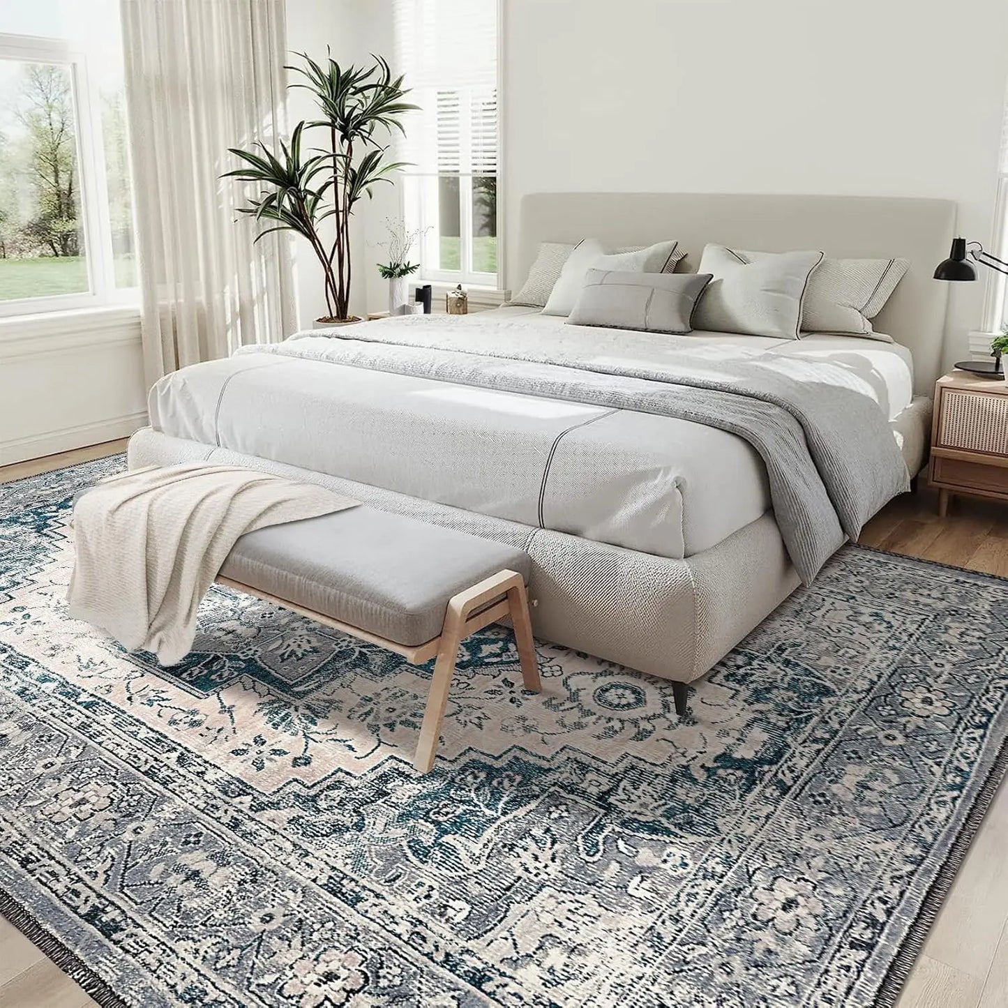 Oriental Washable Area Rug