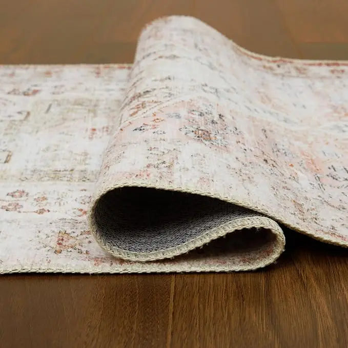 Vintage Washable Entryway Rug