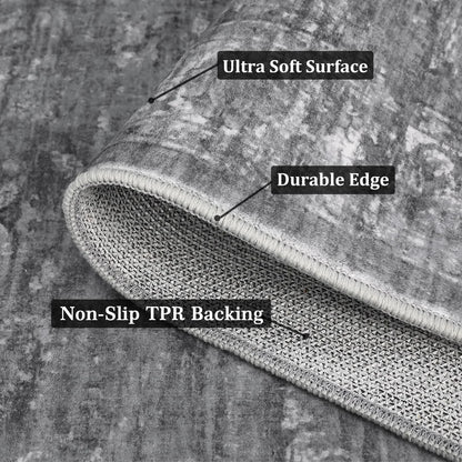 Vintage Washable Area Rug