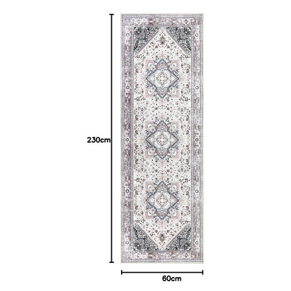 Vintage Washable Runner Rug