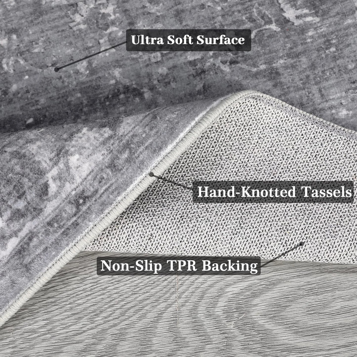 Vintage Washable Area Rug