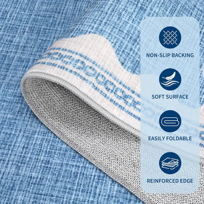 Vintage Washable Runner Rug