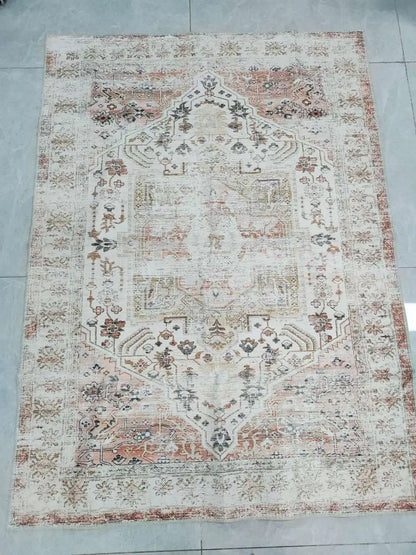 Vintage Washable Entryway Rug