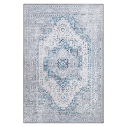 Large Vintage Washable Area Rug