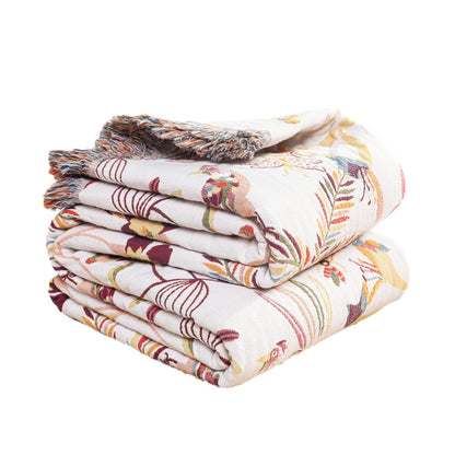Pure Cotton Gauze Blanket – Sofa Cover & Air Conditioning Blanket