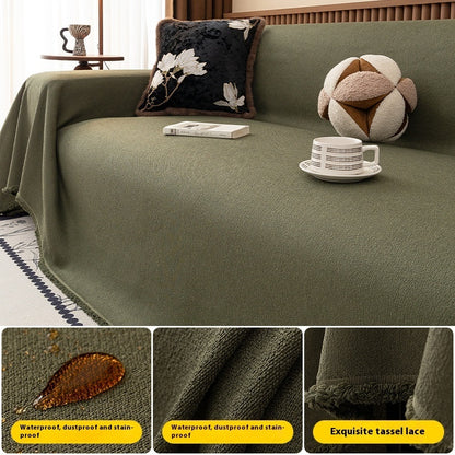Teddy Plush Waterproof Sofa Cover