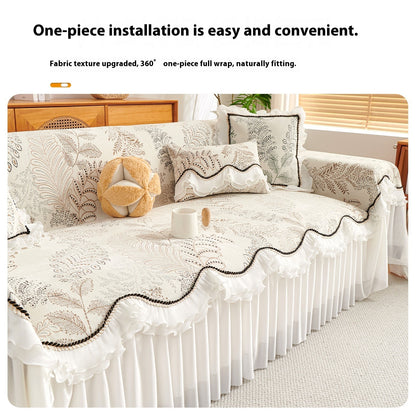 Anti-Scratching Chenille Sofa Cover