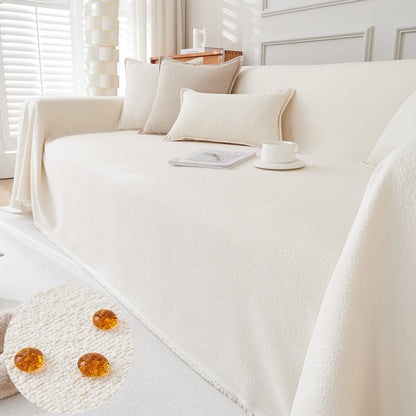 Teddy Velvet Waterproof Sofa Cover