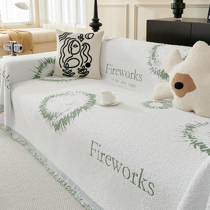 Universal One-Piece Sofa Cover – Full Coverage Non-Slip